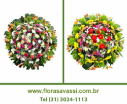 Nova Lima Coroa coroas de flores entrega velório cemitério Nova Lima